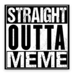 Logo of Straight Outta Meme Maker android Application 